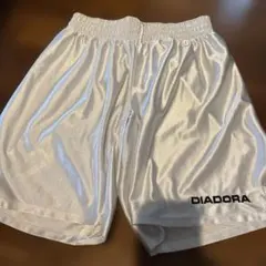DIADORA ハーフパンツ ホワイト Mサイズのサムネイル
