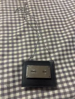 Martin Kim 黒レザーショルダーバッグ