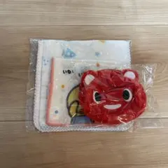 【新品・未開封】ガーゼハンカチ3枚&コーすけミニポーチ
