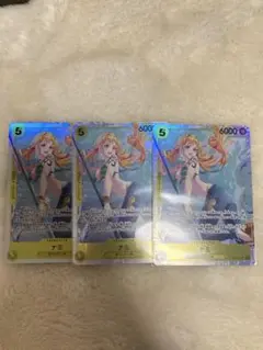 ワンピースカード　EB03-053 SR ナミ 3枚