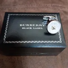 BURBERRY BLACK LABEL ボタン型カフリンクス【片方】おまけ付き