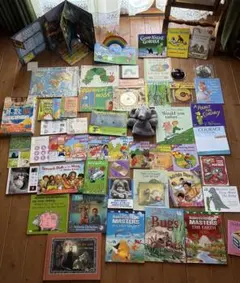 Storytellerストーリーテラー多読絵本96冊 英語パルキッズ☆しちだ七田