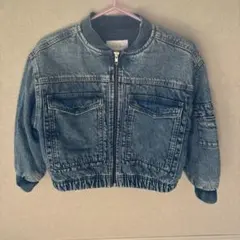 ザラ/ZARAKIDS デニムボンバージャケット