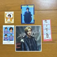 道枝駿佑 なにわ男子 証明写真＋ハートポーズ＋4カット＋カミガタボーイズ特典2種