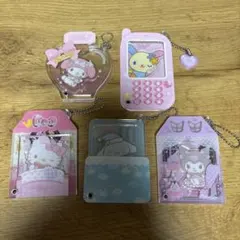 サンリオ カスタムアクリルチャーム ５個セット