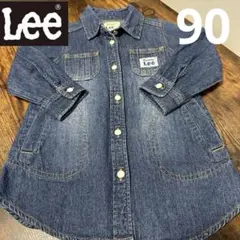 【人気】バディーリー Buddy Lee デニム ワンピース シャツ 90サイズ