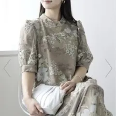 プレフェリール 刺繍 ドレス グリーン 結婚式 オケージョン