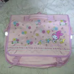 レア　「美品」My Melody ピンク ショルダーバッグ