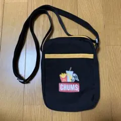 Chums ショルダーバック　サコッシュ　ポーチ　ブラック　McDonald’s