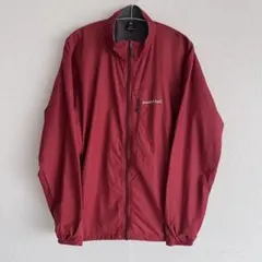 美品　モンベル クリマプラス　メッシュ　ナイロンライトシェルパーカージャケット