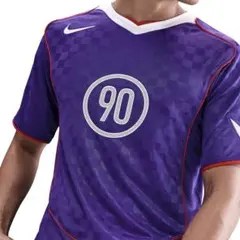 ナイキ トータル 90 Dri-FIT サッカーシャツ パープル M