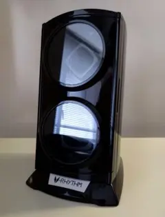 ベルソス ワインディングマシーン 縦型ツイン LEDライト付き ブラック 2本巻