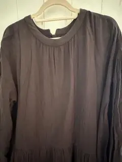 w closet ロングワンピース ブラウン