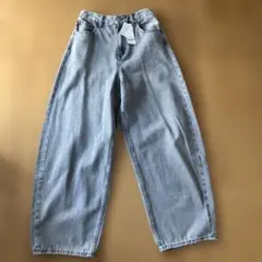 GOODデニムカーブパンツ/143956 ライトグレー 新品タグ付き