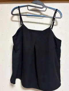 ikka 黒 キャミソール Lサイズのサムネイル