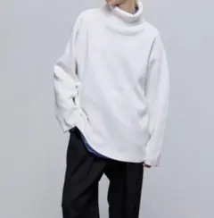 ENDER PRODUCTS　ミラノリブオーバーサイズタートルネックニット