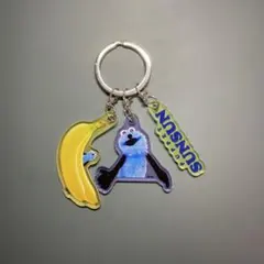 パペットスンスン 3チャームキーホルダー　スンスン　いろいろ　バナナ