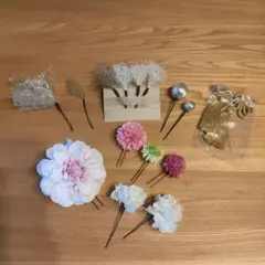 成人式　髪飾りセット