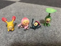 こびとづかん　ミニフィギュア　4体セット