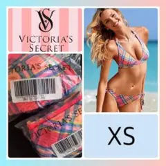 レア 新品 ヴィクトリアシークレット レディース 水着 XS ボーダー Victoria's Secret - レア 新品 ヴィクトリアシークレット レディース