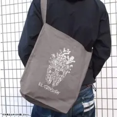 ドロヘドロ【心】トートバッグ（グレー）ショルダーバッグ　 林田球