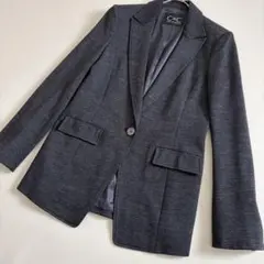 C de C ウール100％ テーラードジャケット グレー 日本製