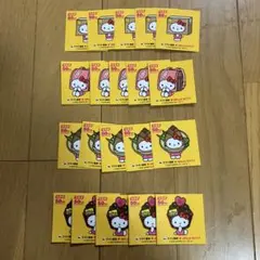 ヤマト運輸 ハローキティ コラボステッカー4種類×5枚セット