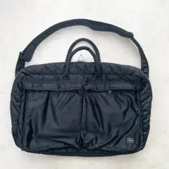 希少！【PORTER】廃盤 タンカー 2Way ダッフルバッグ 黒 入手困難