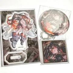 蟲師 ギンコ 原作絵 ドミテリア 缶バッジ アクスタ ミニキャラ