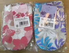 （新品未開封）KOTOHANA 　ペットボトルカバー 　花柄 2個セットのサムネイル