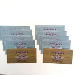 ゼビオ　株主優待券　 20%OFF券2枚 10%OFF券8枚