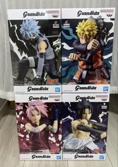 Grandista NARUTO はたけカカシ うずまきナルト フィギュア 6点 - メルカリ