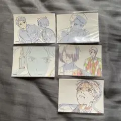 ゲゲゲの謎 ゲ謎 オンラインくじ ステッカー2枚セット 5種 コンプリート