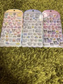 サンリオ コットンパフィーシール 3枚セット