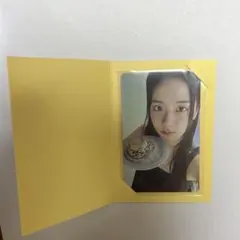 ジソ　BLACKPINK JISOO カード