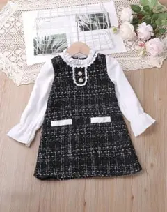 長袖フォーマルワンピース　110 キッズ