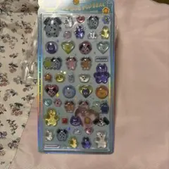 【正規品】うるちゅるポップシール　 モジョジョジョ mojojojo 青