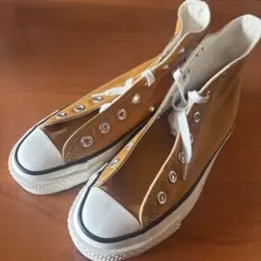 コンバース オールスターハイカット　日本製　マスタード　23.5cm