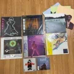 邦楽 レコード まとめ売り 安全地帯 KUWATA BAND