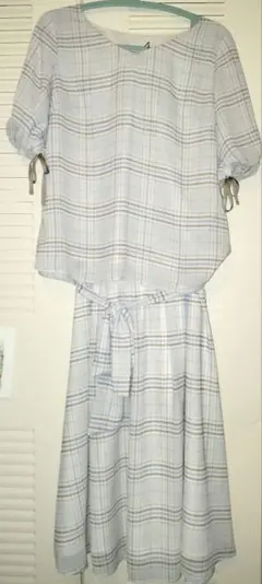 PROPORTION グレー系チェック セットアップ