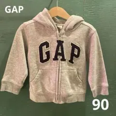 キッズ GAP パーカー 2歳 グレー 90 アメカジ