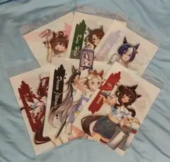 ウマ娘　ペインタースタイル　クリアファイル 7種類