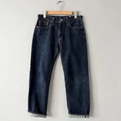 orSlow オアスロウ セルビッチ デニムパンツ 濃紺 2のサムネイル