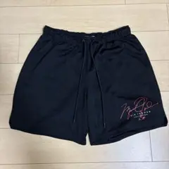 JORDAN メッシュ バスケットボールパンツ L 黒