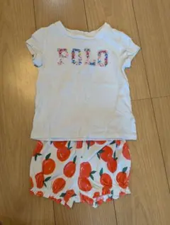 【美品】POLO フルーツ柄ショートパンツとTシャツセット　ラルフ　GAP