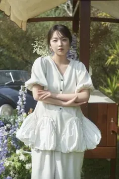 Andqual アンドコール　docking hem tops ホワイトのサムネイル