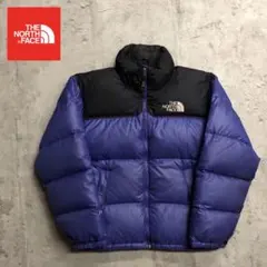 刺繍　700フィル ヌプシ　S ザノースフェイス　ダウンジャケット