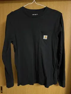 carhartt ブラック 長袖Tシャツ S