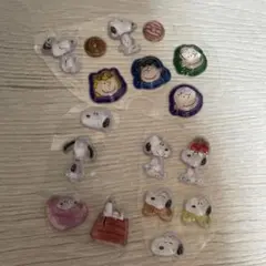 う*お様 11 スヌーピー　ボンボンドロップシールミニ　　おすそ分け