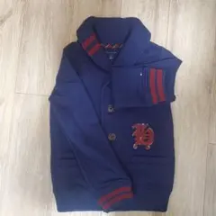 TOMMY HILFIGER ネイビー カーディガン 6-7歳